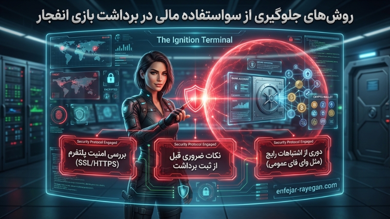روش‌ های جلوگیری از سو استفاده مالی در برداشت‌ بازی انفجار
