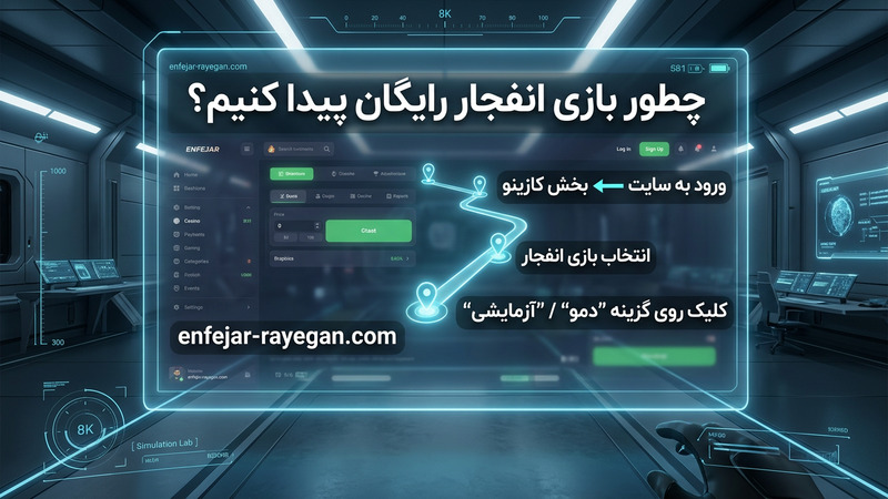 چطور بازی انفجار رایگان پیدا کنیم؟